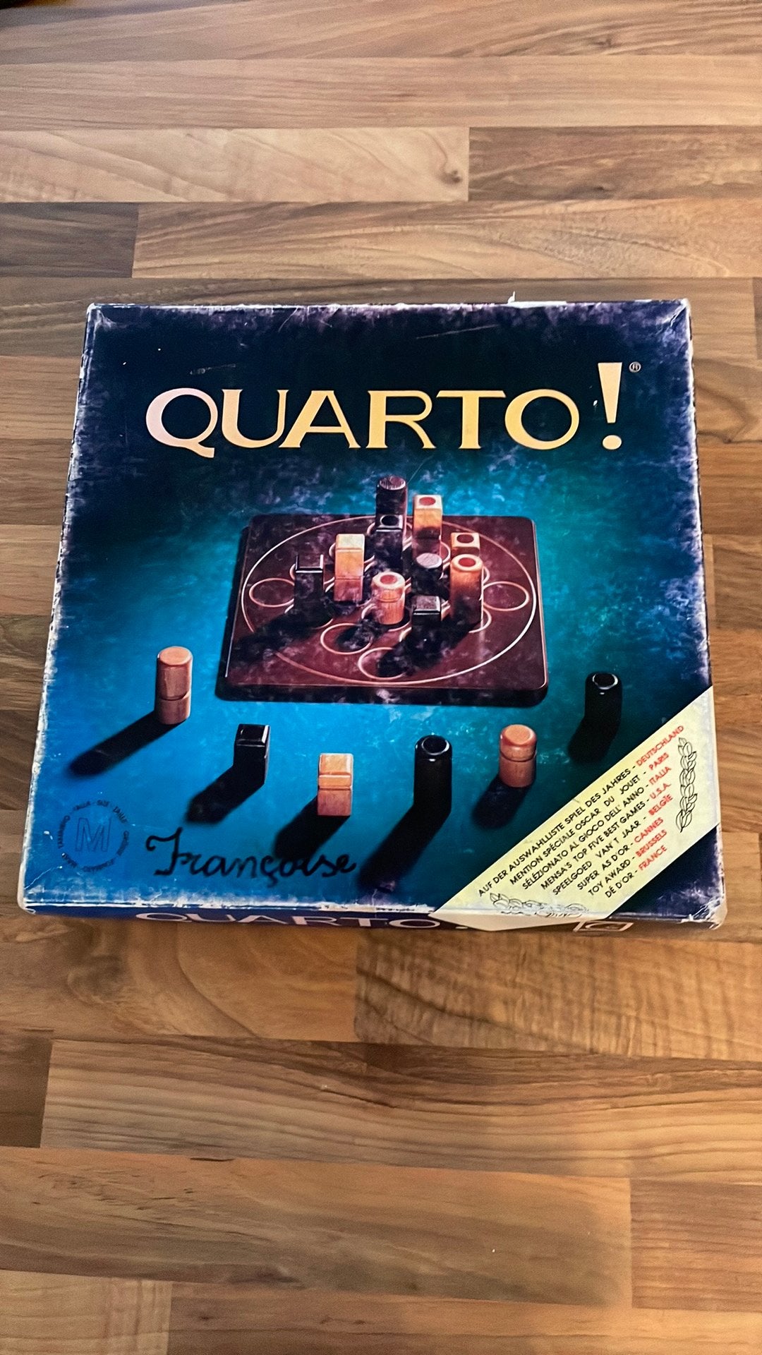 Jeu en bois - Quarto !, Hobby & Loisirs créatifs, 1 ou 2 joueurs, Enlèvement ou Envoi, Utilisé