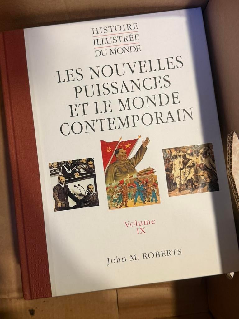 Lot de 7 livres "Histoire illustrée du monde John M. Roberts, Enlèvement ou Envoi, Comme neuf