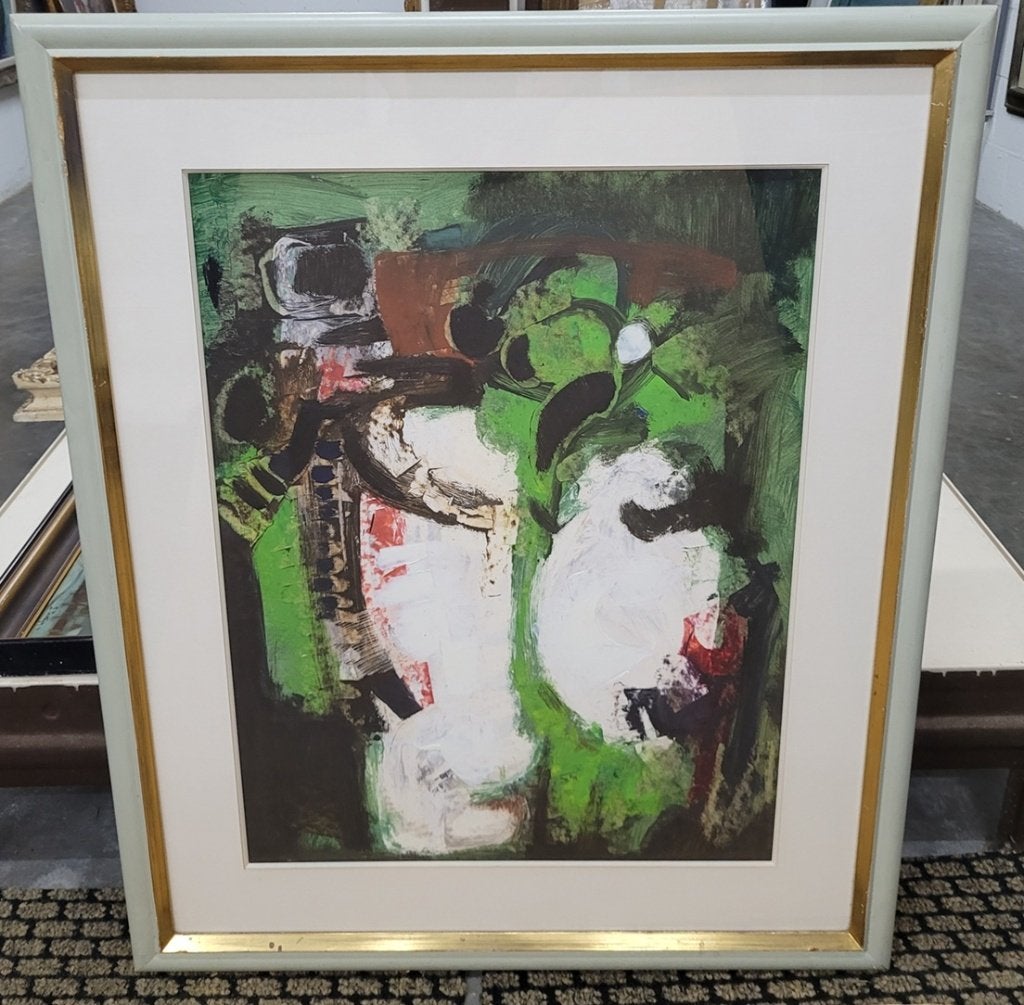 René MELS, Fruits et fleurs, Antiek en Kunst, Kunst | Schilderijen | Abstract, Ophalen of Verzenden