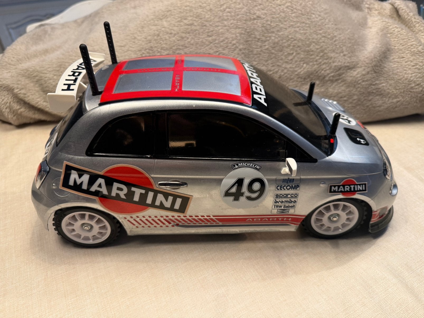 Tamiya Abarth Assetto Corse M05, Ophalen of Verzenden, Zo goed als nieuw