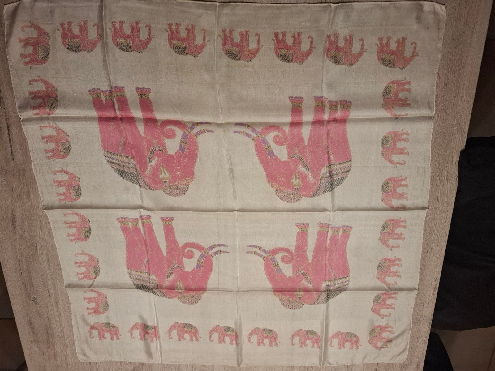 Zijde sjaal/silc scarf Jim Thompson