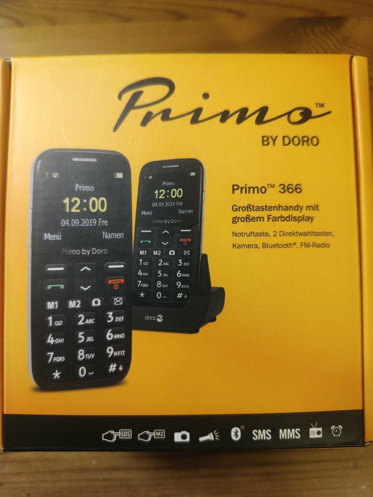 Téléphone portable DORO Primo366., Télécoms, Téléphonie mobile | Marques Autre, Avec simlock (verrouillage SIM), Moins de 3 mégapixels