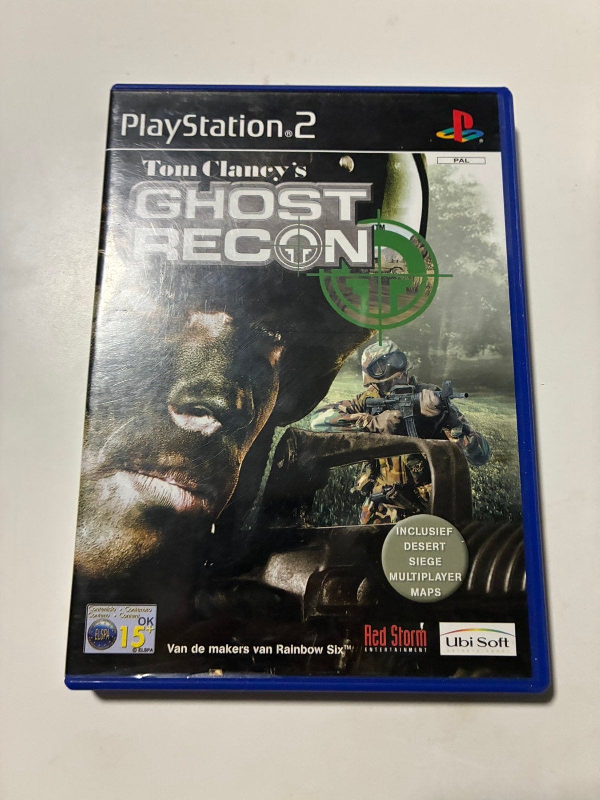 Tom Clancy's Ghost Recon - PlayStation 2 (PS2), Games en Spelcomputers, Ophalen of Verzenden, Zo goed als nieuw, Shooter