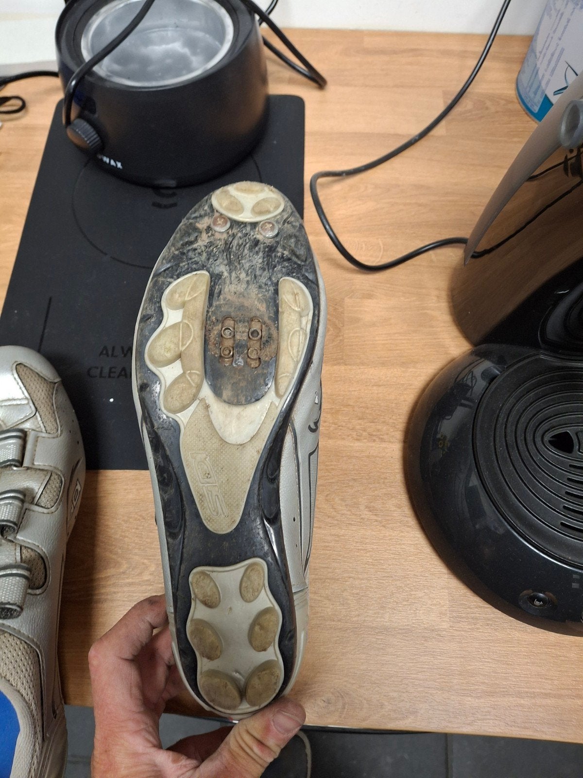 Koersschoenen Sidi, Ophalen, Schoenen