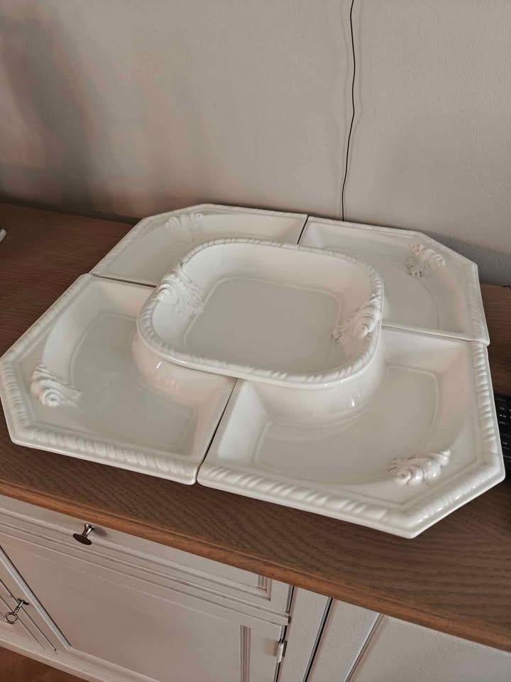 Decoratieve keramieken schaal, Ophalen