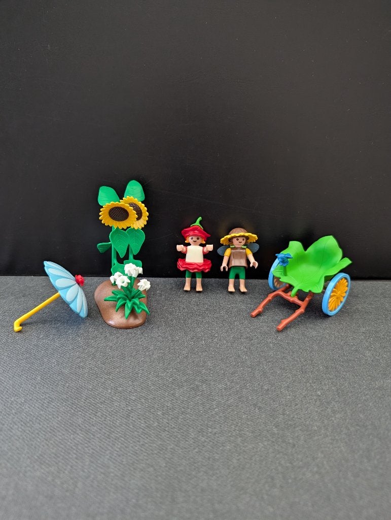 Playmobil 4197 - Bloemenfee met riksja, Complete set, Overige typen, Ophalen of Verzenden, Zo goed als nieuw