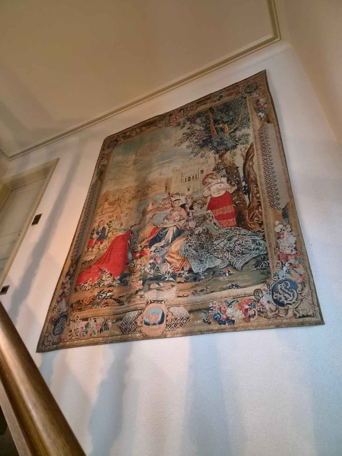 wandtapijt Éditions d'Art de Rambouillet — "Le Concert", Enlèvement