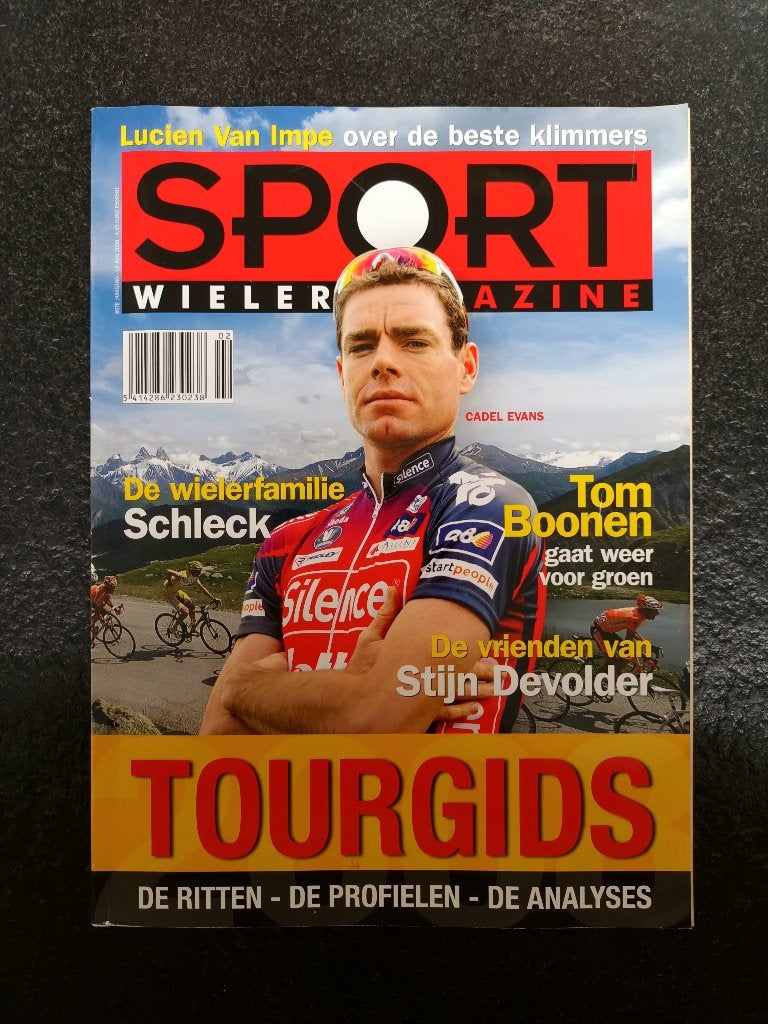 Sport - Wielermagazine - Tourgids 2008, Boeken, Tijdschriften en Kranten, Ophalen of Verzenden, Zo goed als nieuw, Sport en Vrije tijd