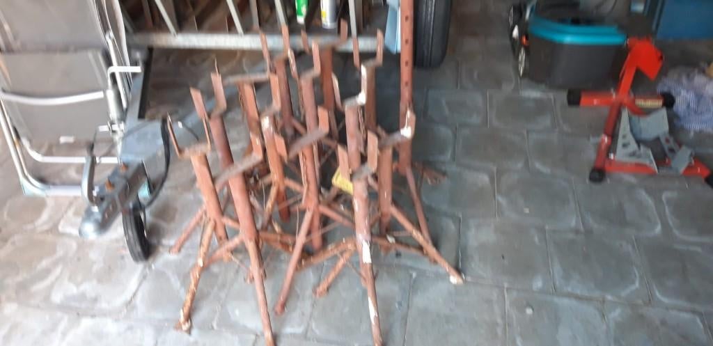 stukadoorsstaanders met loopplanken, Doe-het-zelf en Bouw, Ophalen, Gebruikt