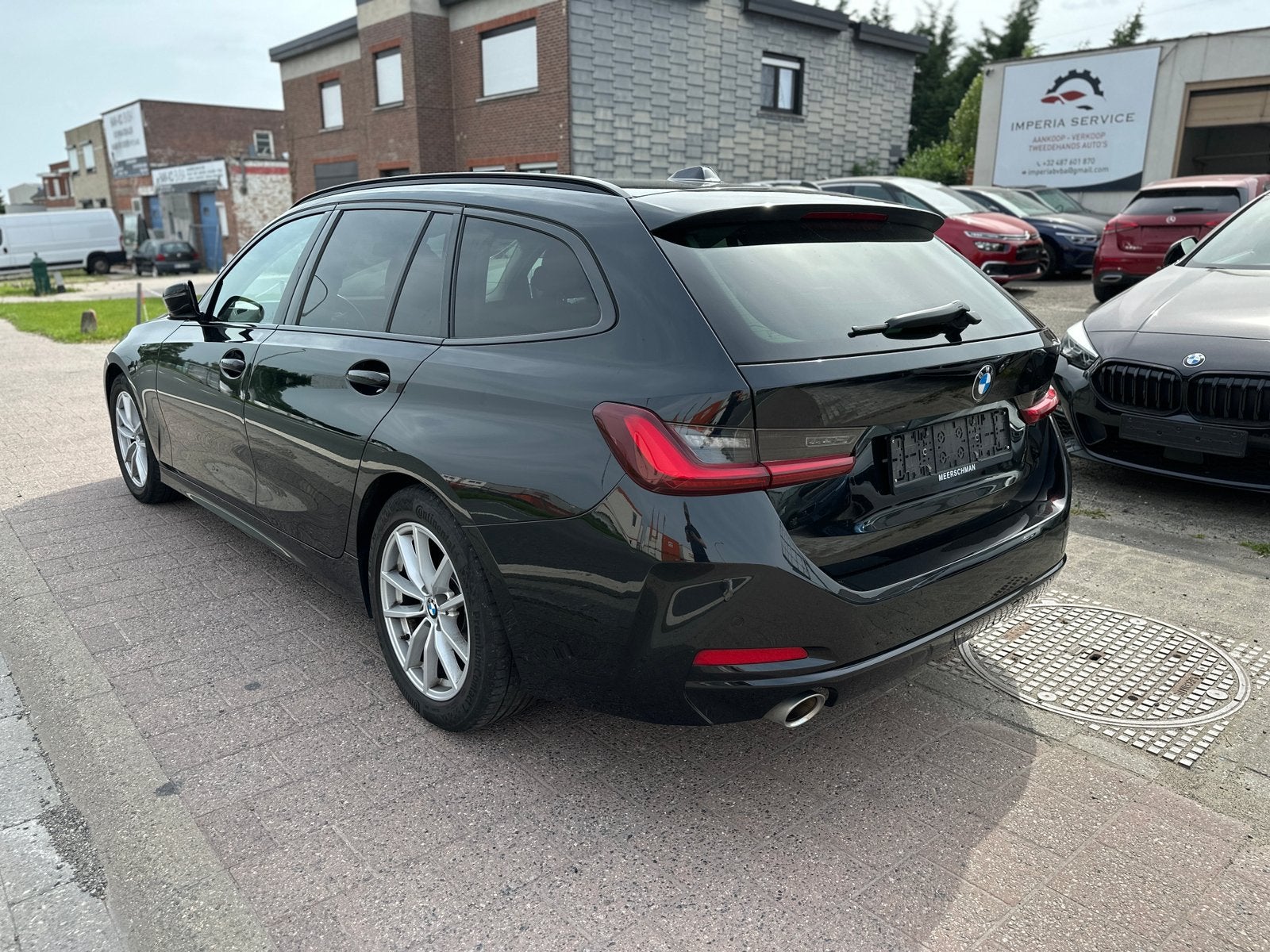 BMW 318i 2.0 Benzine* 2023* 115kW* 94.946Km FACE LIFT, Auto's, 1998 cc, Leder, Bedrijf, 5 deurs