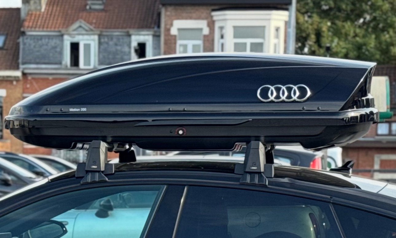 Audi dakkoffer met originele Audi A5 dakbeugel, Ophalen of Verzenden, Zo goed als nieuw