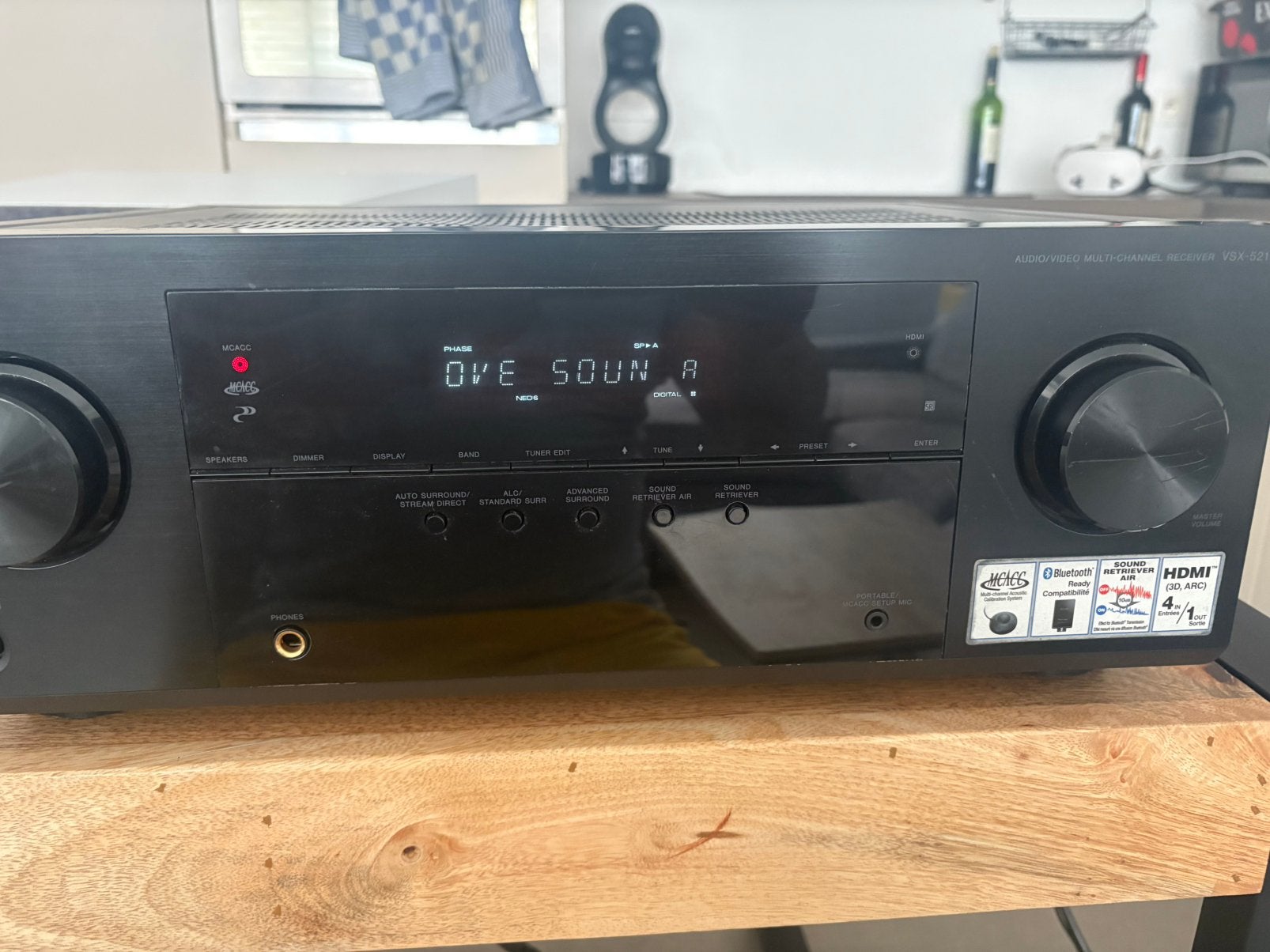Pioneer versterker model VSX-521, Ophalen, Zo goed als nieuw