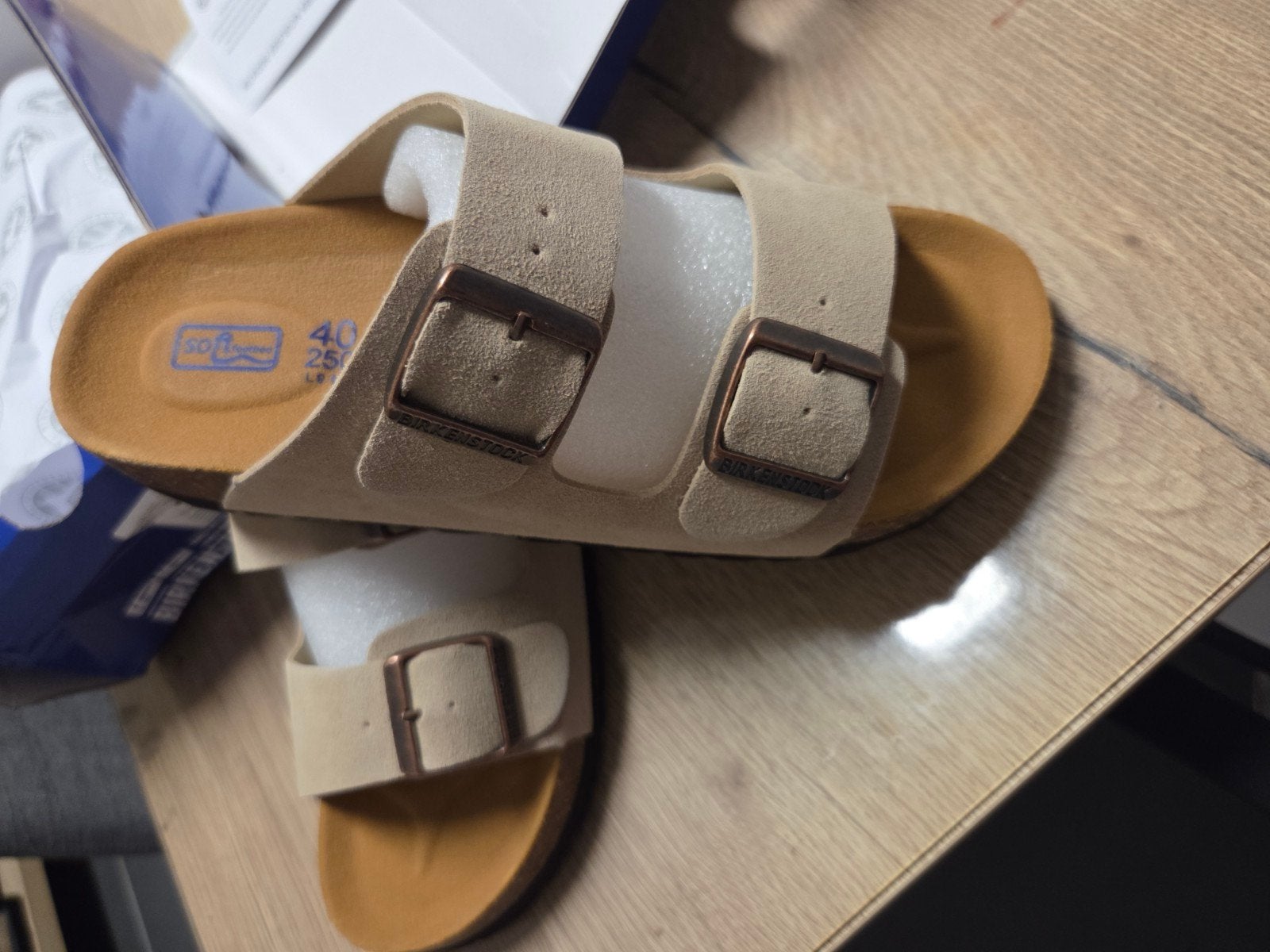 sandale birkenstock taille 40, Enlèvement ou Envoi