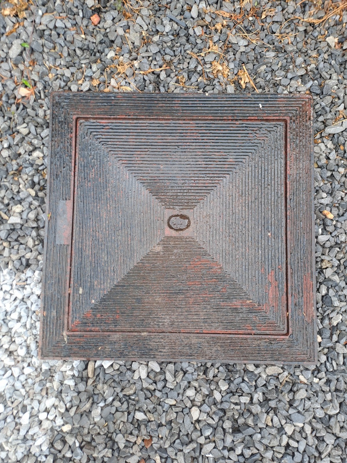 putdeksel 50cm/50cm, Enlèvement, Utilisé, Autres matériaux