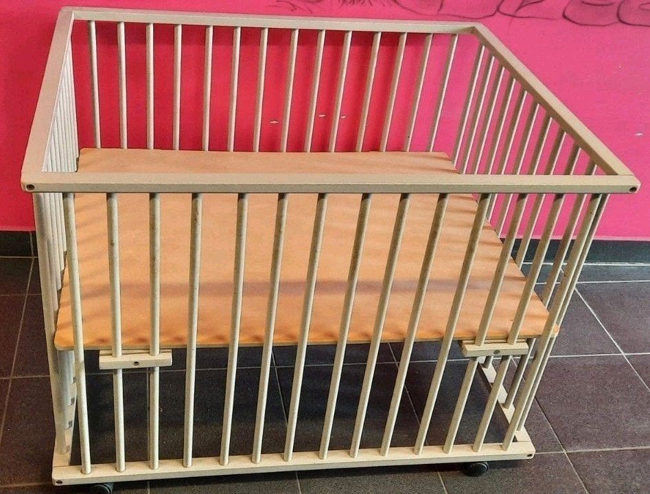 grijs park op wieltjes, Kinderen en Baby's, Ophalen