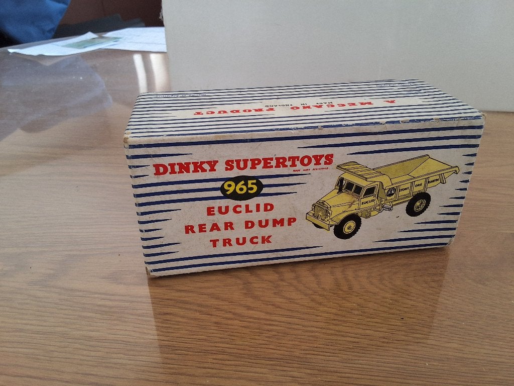 camion à benne basculante dinky-supertoys 965, Enlèvement ou Envoi, Comme neuf, Bus ou Camion, Dinky Toys