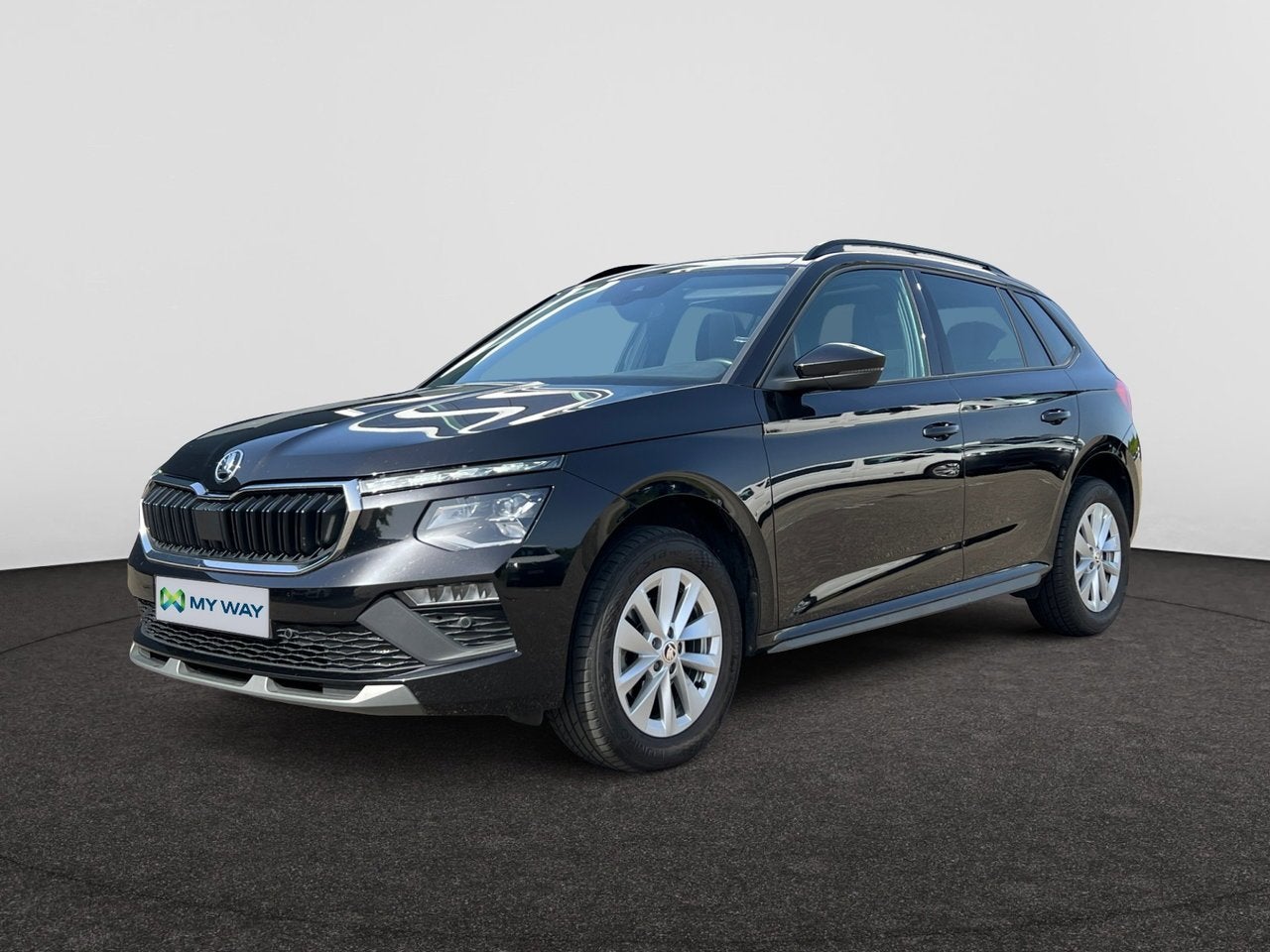 Skoda Kamiq SELECTION 1.0 TSI 116 PK DSG AUTOMAAT, Auto's, Automaat, 129 g/km, Zwart, Kamiq