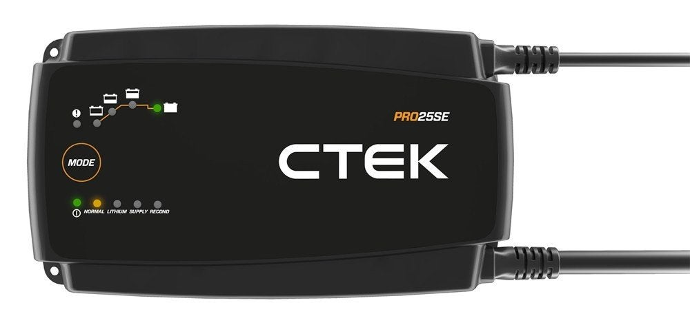 CTEK PRO25SE acculader met 6 meter laadkabels, Enlèvement, Neuf