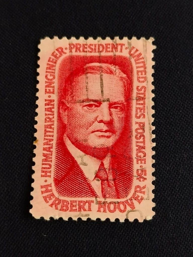 États-Unis 1965 - Président Herbert Hoover, Envoi, Affranchi, Amérique du Nord