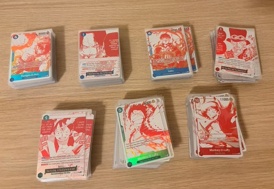 one piece OP13 3rd anniversary treasure 302 promo’s, Ophalen of Verzenden, Nieuw, Meerdere kaarten, Foil