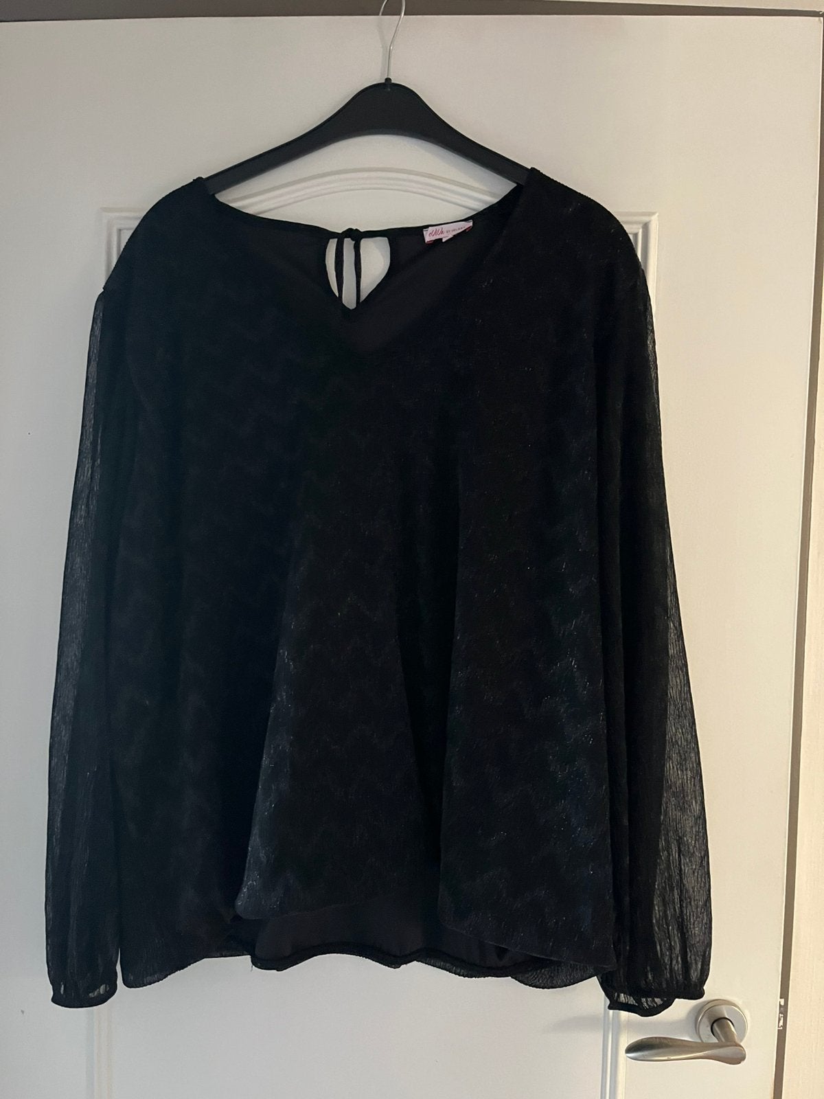 Zwarte blouse b&b maat 52, Ophalen of Verzenden