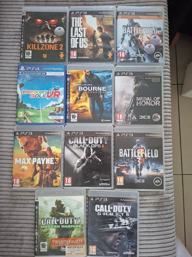Ps3 spelletjes. Play station 3., Enlèvement