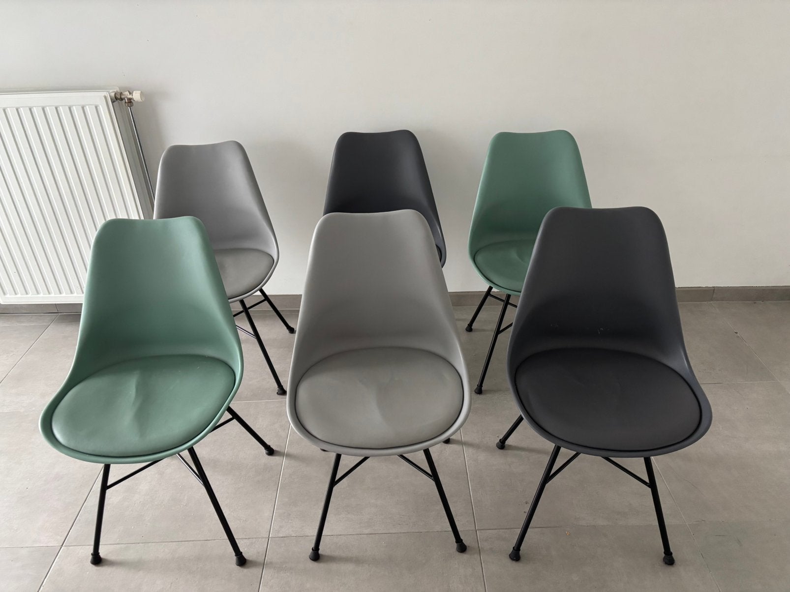 Chaises Maisons du Monde, Maison & Meubles, Chaises, Gris, Comme neuf, Deux, Enlèvement