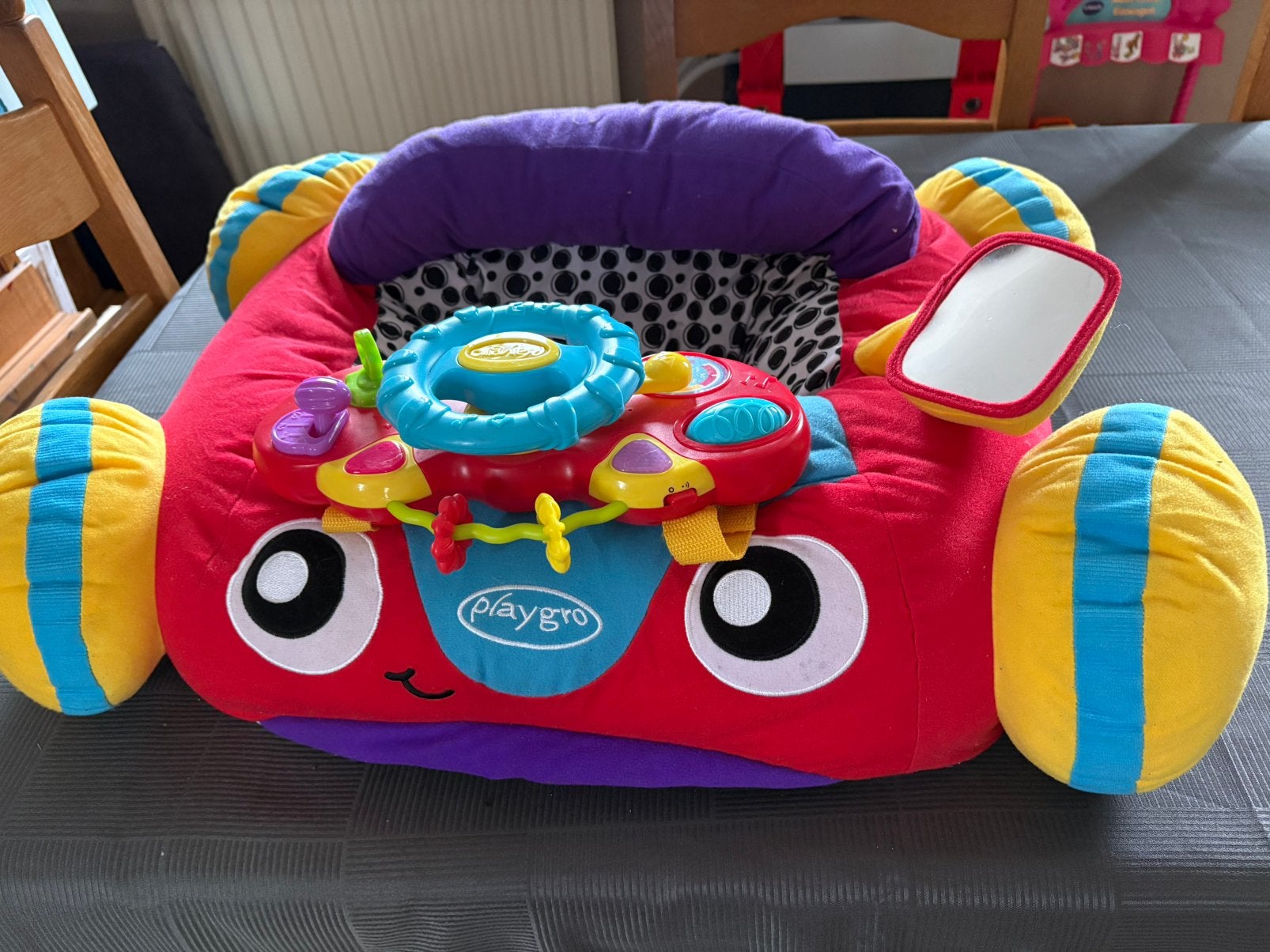 Muzikale auto zitkussen, Kinderen en Baby's, Ophalen, Zo goed als nieuw, Auto