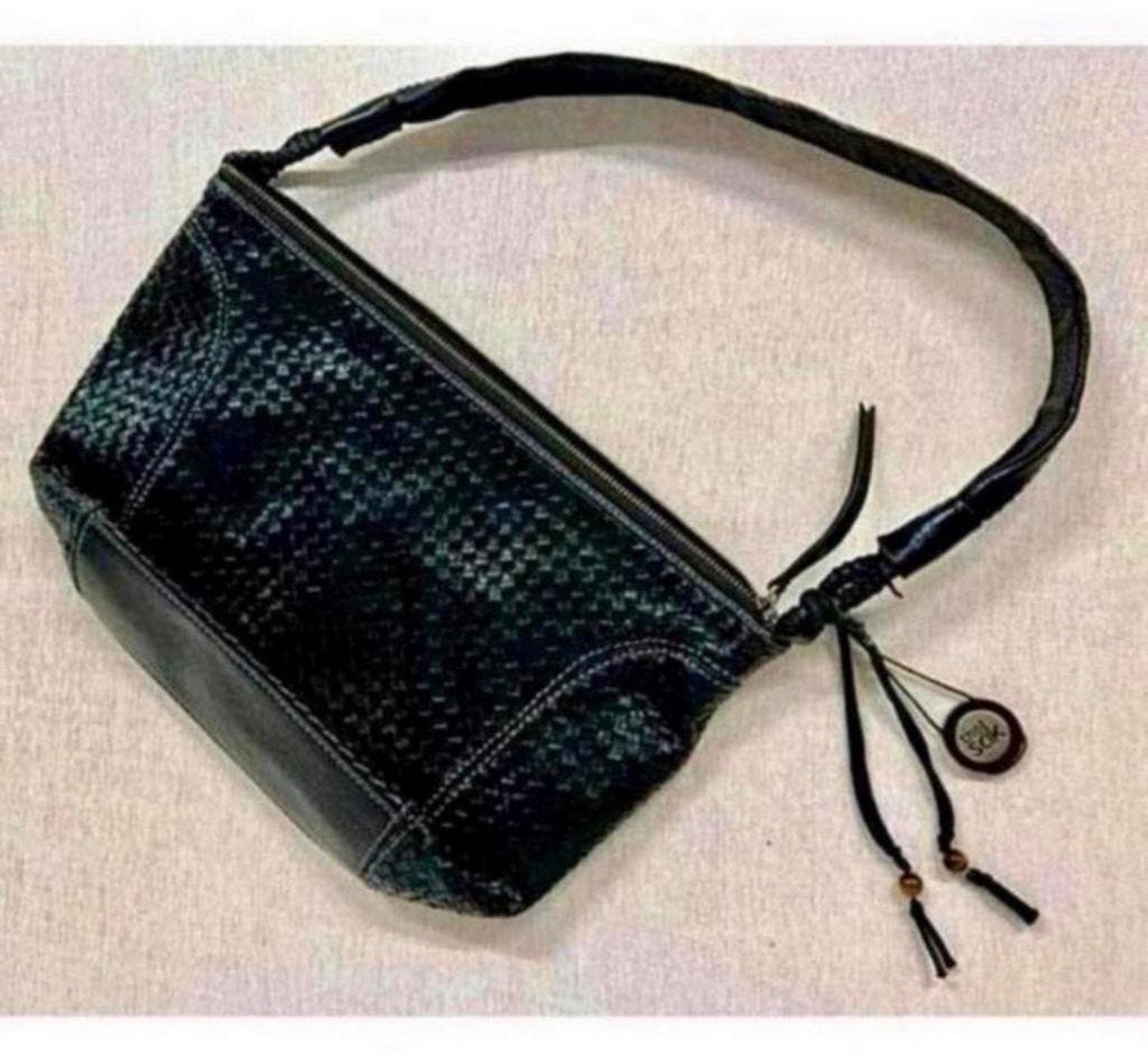 The Sak - sac à main, sac à bandoulière en cuir noir, neuf, Enlèvement ou Envoi, Neuf, Noir, Sac à main