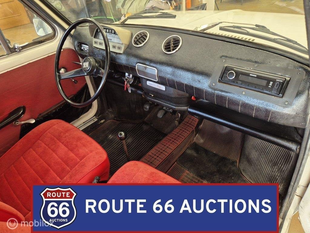 Seat 850 | 1966 | Route 66 Auctions, Auto's, Zwart, Bedrijf, Handgeschakeld, Overige carrosserie