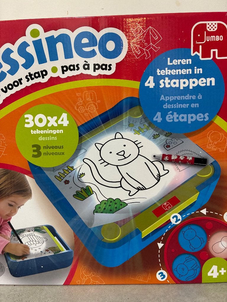 Sjabloon tekentafel, Kinderen en Baby's, Ophalen of Verzenden, Zo goed als nieuw, Met licht