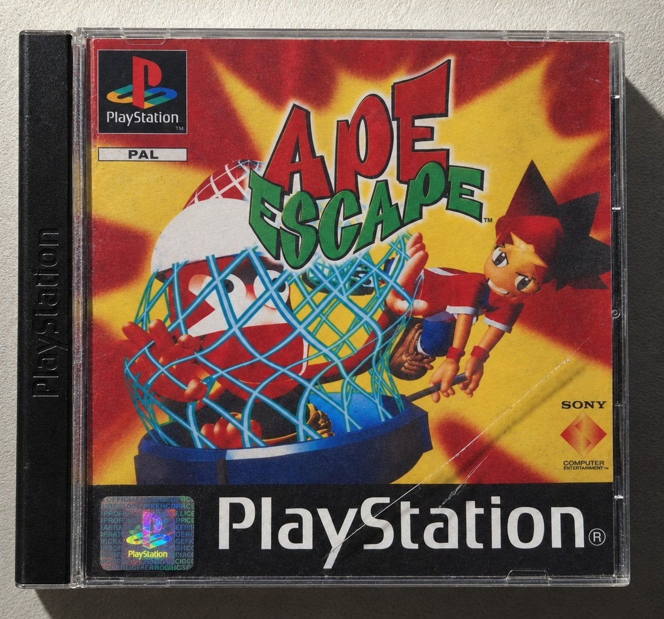 PS1 Ape Escape, Games en Spelcomputers, Ophalen of Verzenden, Gebruikt, Vanaf 3 jaar