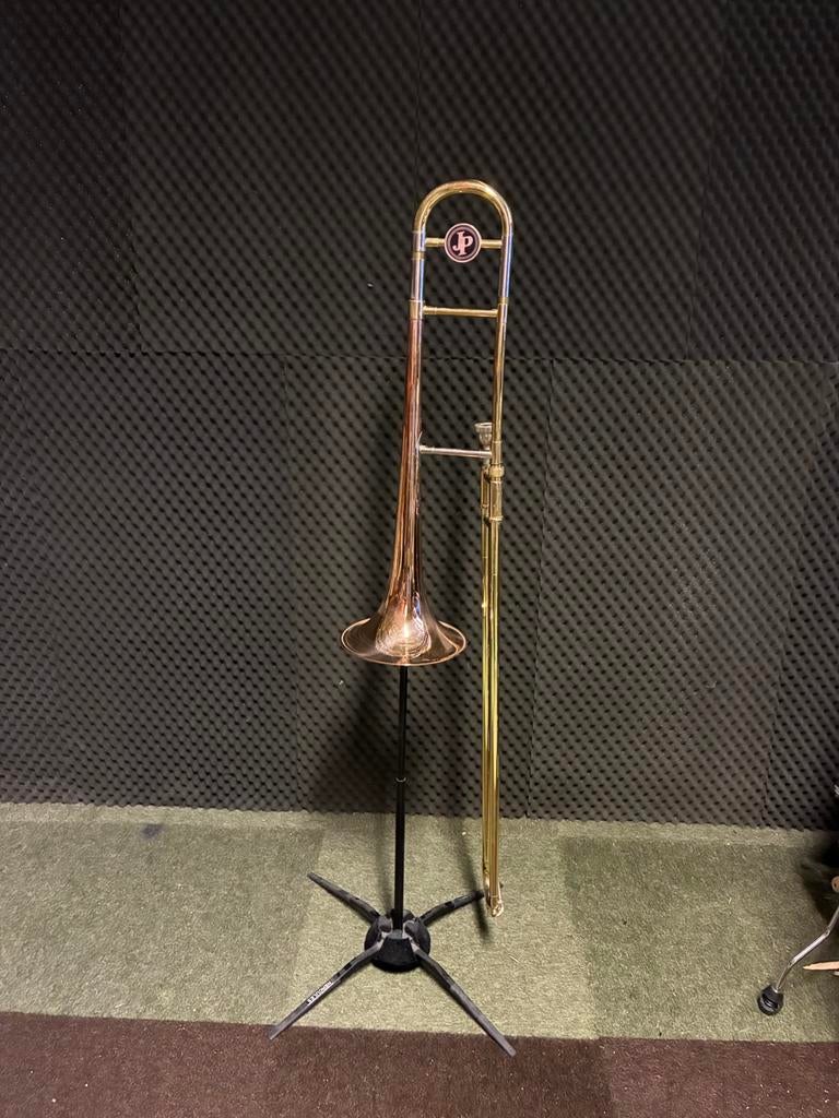 Tenor Trombone, Muziek en Instrumenten, Blaasinstrumenten | Trombones, Ophalen, Zo goed als nieuw, Tenor