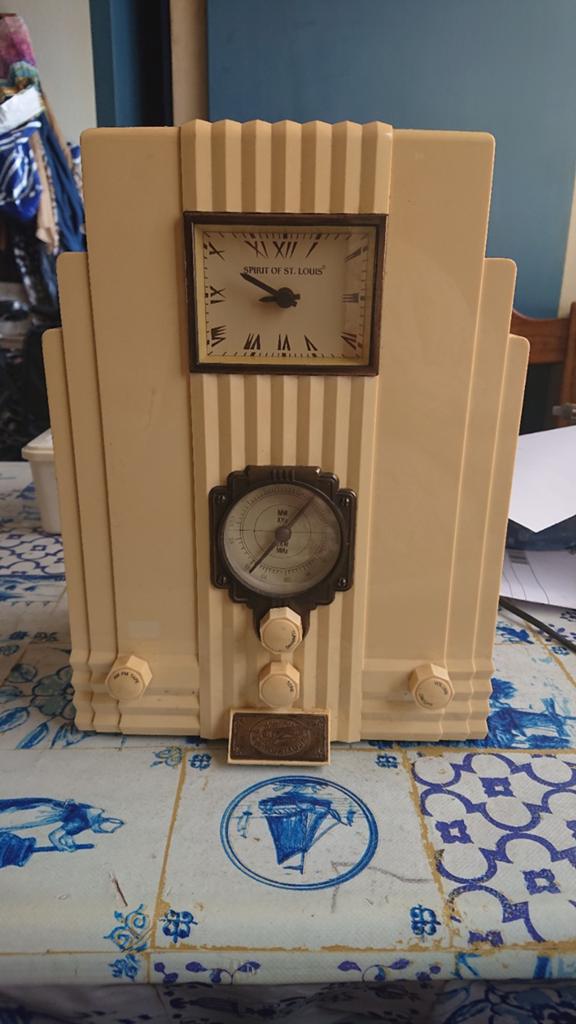 Lecteur de cassettes radio FM rétro Spirit of Saint Louis, Enlèvement ou Envoi