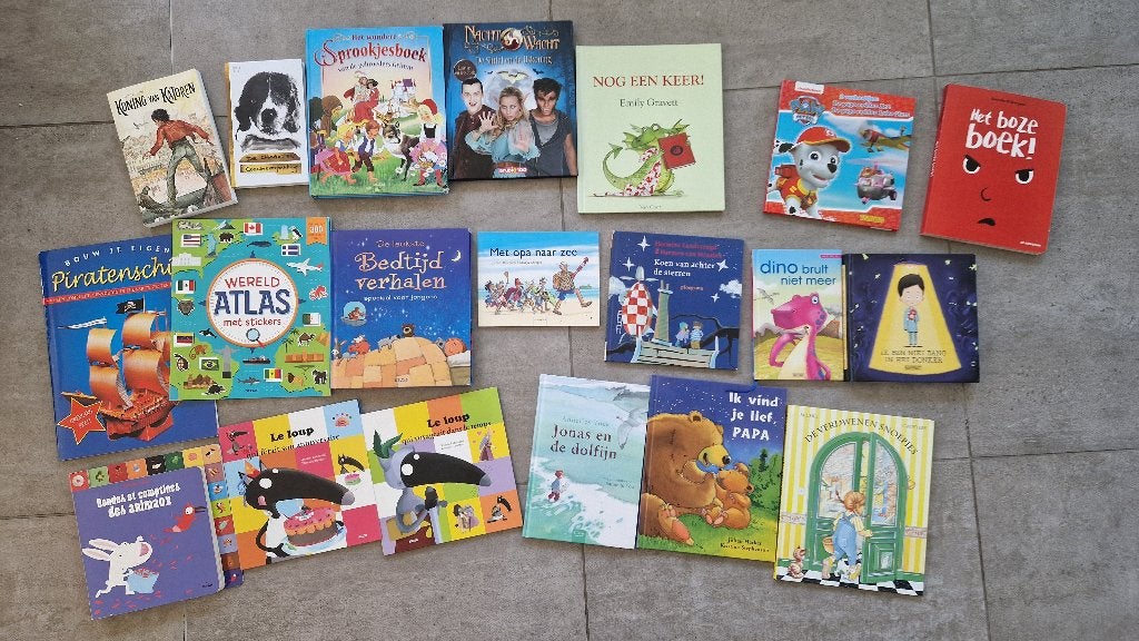 Kinderboekenlot  45 boeken, Ophalen, Gelezen