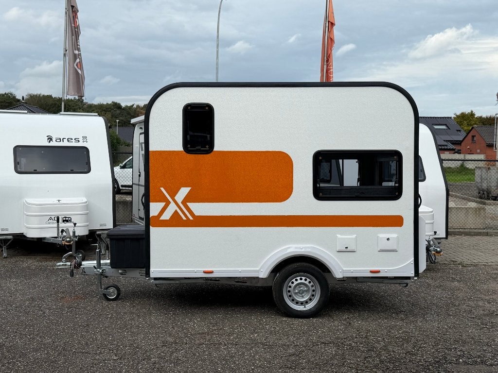 ✅Caravan Micro 285, 5jaar Garantie, 600kg, Nieuw 2026, KNOTT, Caravans en Kamperen, Overige merken, 2 aparte bedden, Luifel, Bedrijf