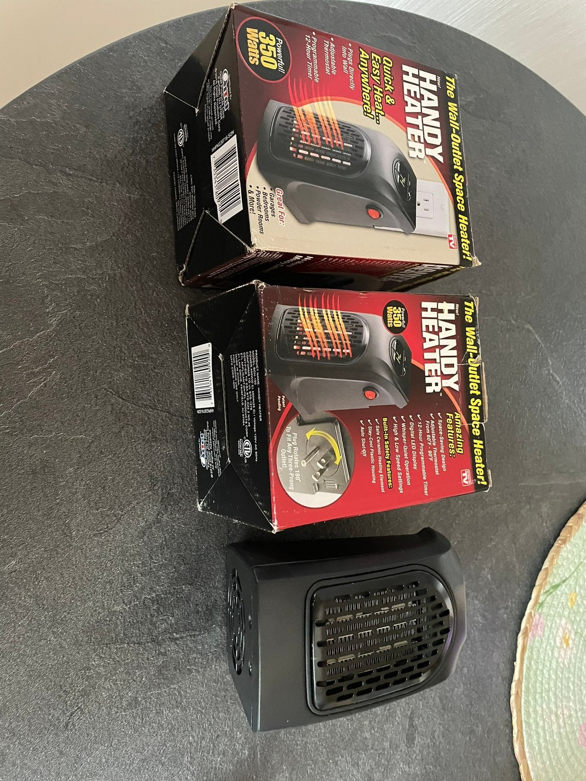 Drie nieuwe verwarming  ventilatoren, Elektronische apparatuur, Ventilatoren, Ophalen of Verzenden, Nieuw