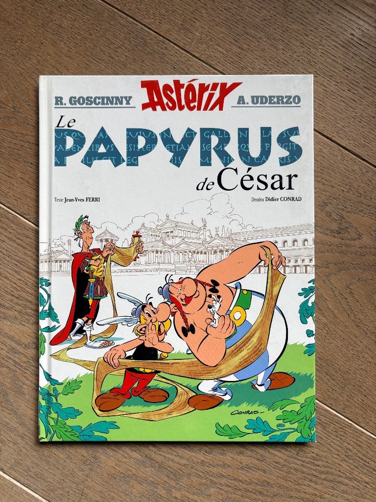 Asterix Le Papyrus de Cesar, Une BD, Enlèvement, Utilisé, Goscinny - Uderzo