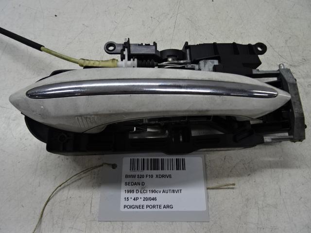 PORTIERGREEP BUITEN LINKS ACHTER BMW 5 serie (F10), Gebruikt, Achter, BMW