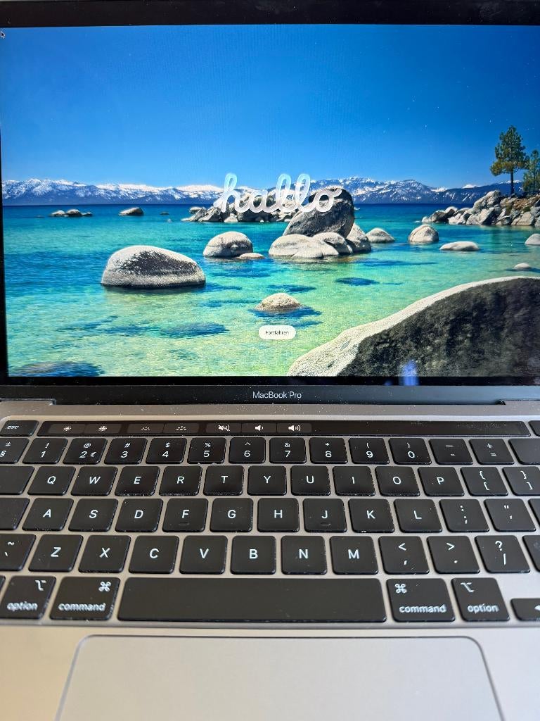MacBook Pro 13 (M1, 2020, 8GB, 256GB, QWERTY, Batterij 87%), Computers en Software, 256 GB, Qwerty, 8 GB, 13 inch