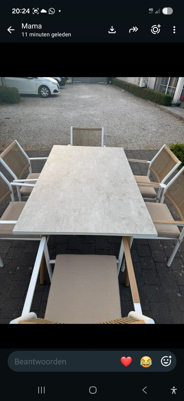 terrasstoelen aluminium, Caravans en Kamperen, Ophalen of Verzenden