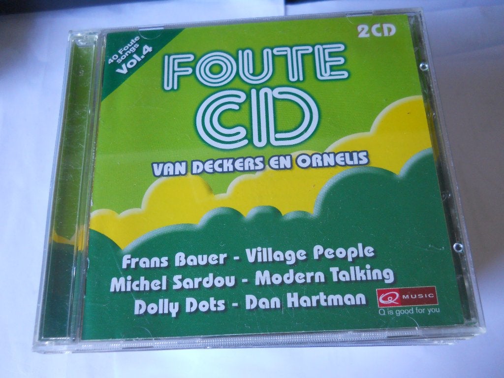2 CD S - Q MUSIC - FOUTE CD - VOL 4, Cd's en Dvd's, Ophalen of Verzenden, Zo goed als nieuw, Verzamelalbum, Dance en House