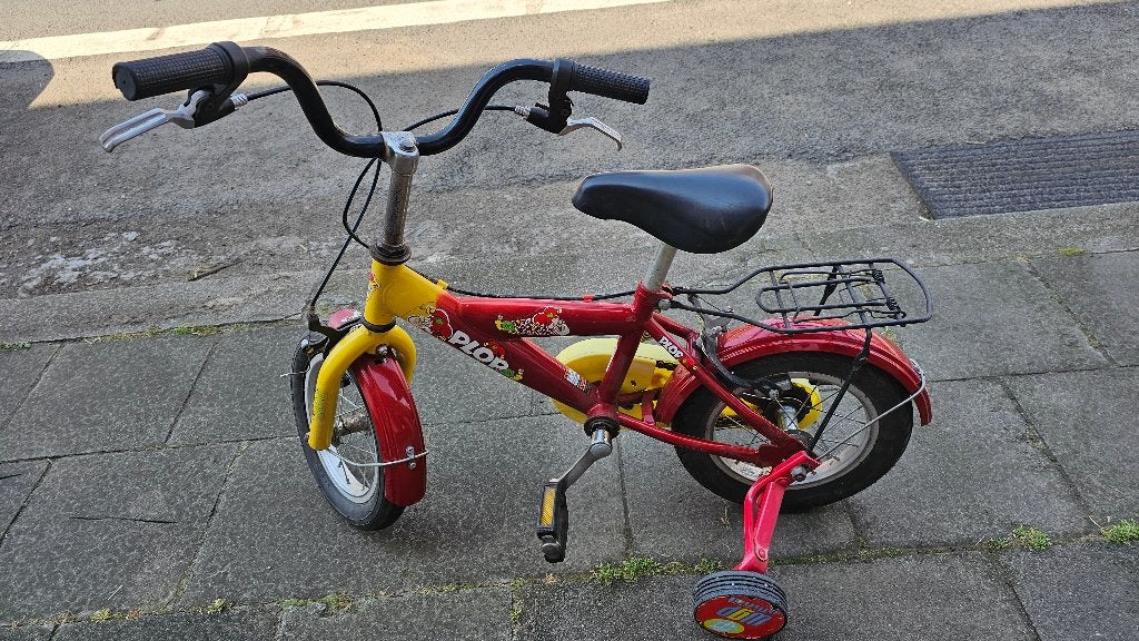 Kinderfiets, Ophalen, Gebruikt, Zijwieltjes