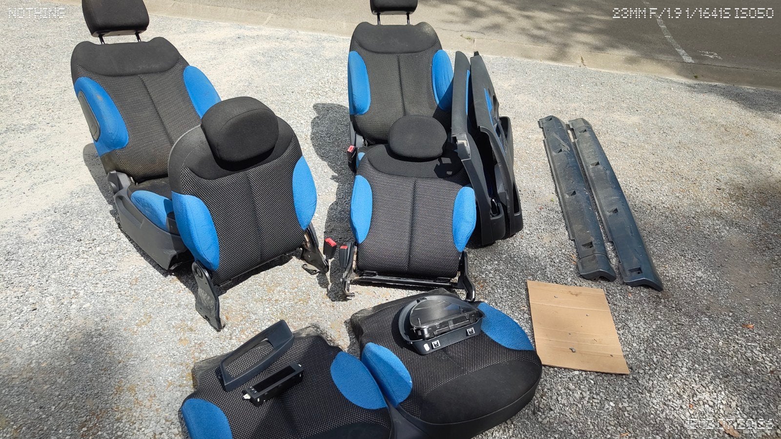 Intérieur complet Citroën C2 VTS + Compteur + Bas de caisse., Ophalen, Gebruikt, Citroën