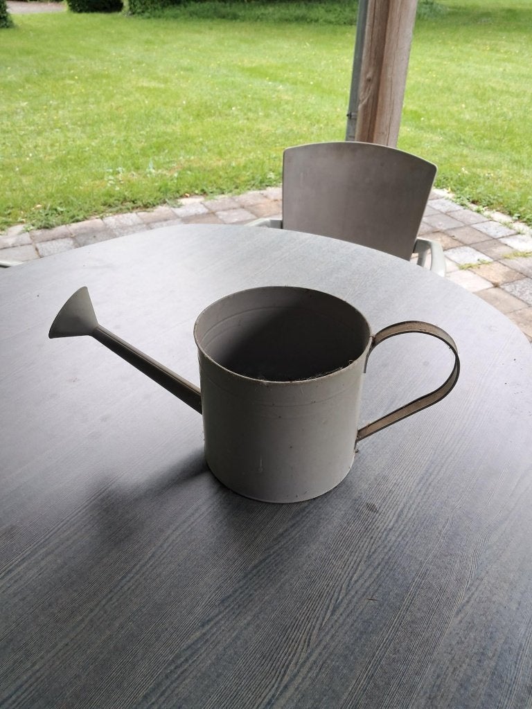 Metalen gieter, Tuin en Terras, Gieters, Ophalen, Gebruikt, Metaal