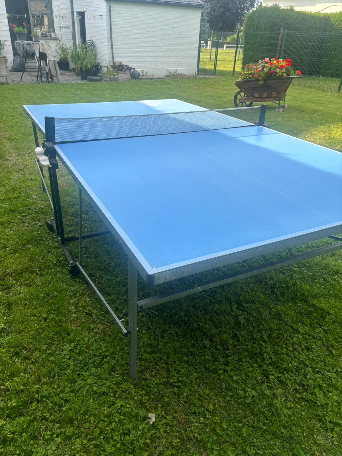 Table de ping pong arte go 744, Enlèvement, Utilisé, Table d'extérieur, Pliante