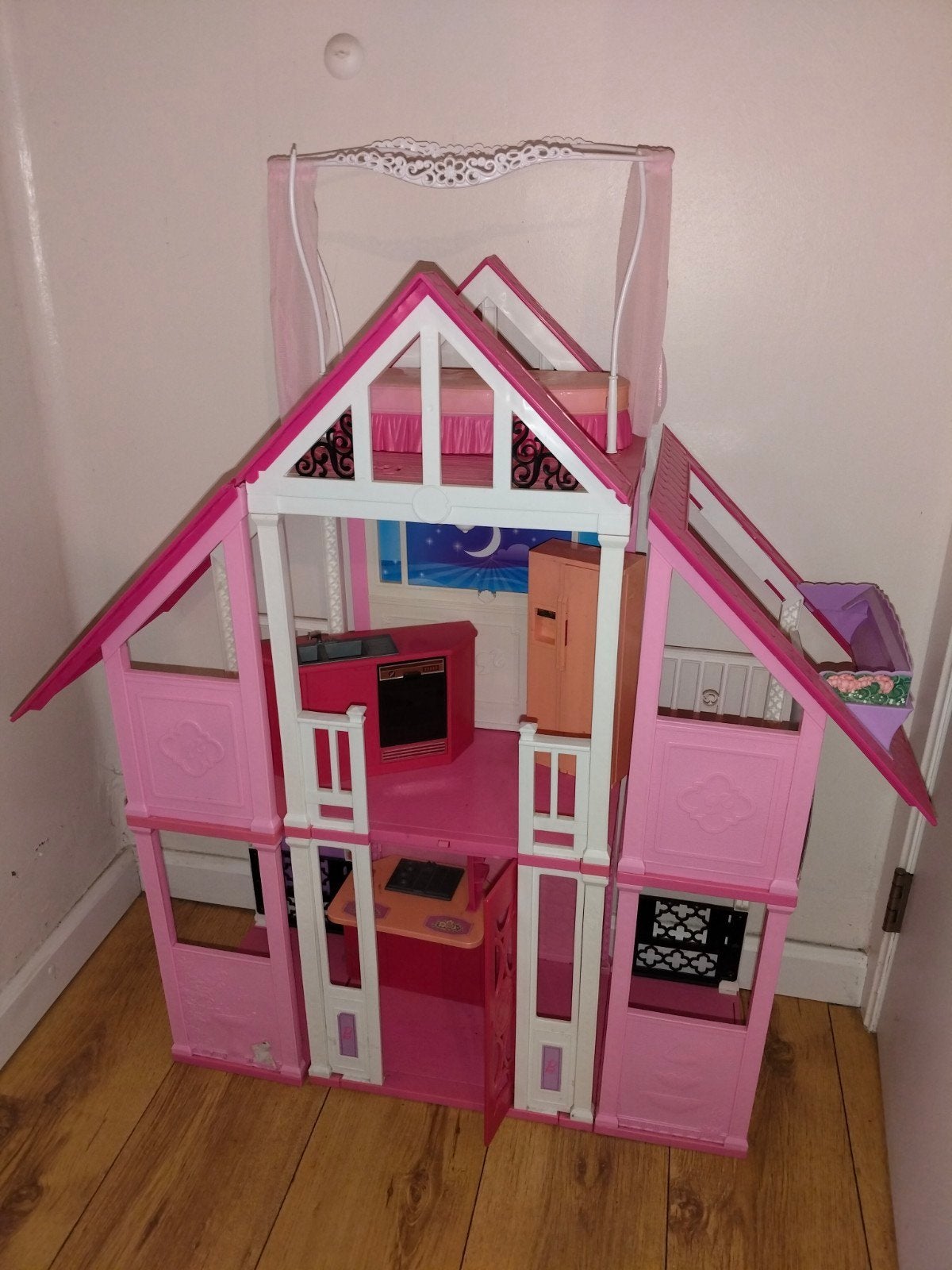 Barbie huis, Ophalen, Gebruikt, Poppenhuis