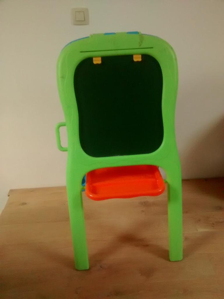 Tableau enfant 1 face magnétique + 1 face pour craie, Enlèvement, Mobile, Utilisé