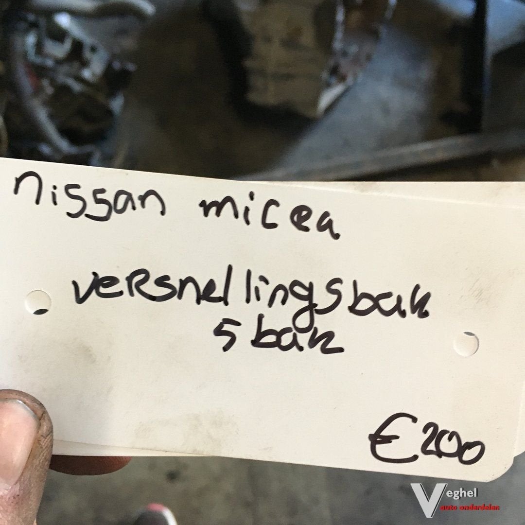 Nissan Micra 1.2 Versnellingsbak 2003, Autos : Pièces & Accessoires, Transmission & Accessoires, -, -, Enlèvement, Utilisé