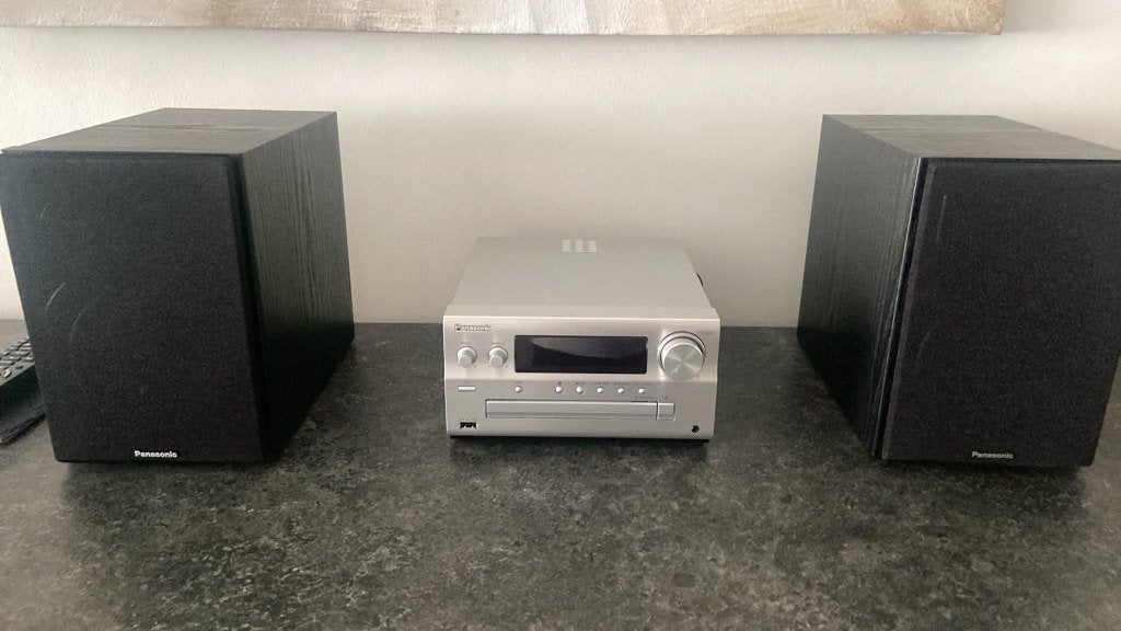 Panasonic muziekinstallatie, Audio, Tv en Foto, Stereoketens, Zo goed als nieuw, Cd-speler, Tuner of Radio, Speakers, Overige merken